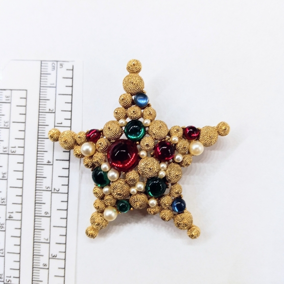 Vintage Samsan Star Brooch - Picture 3 of 4